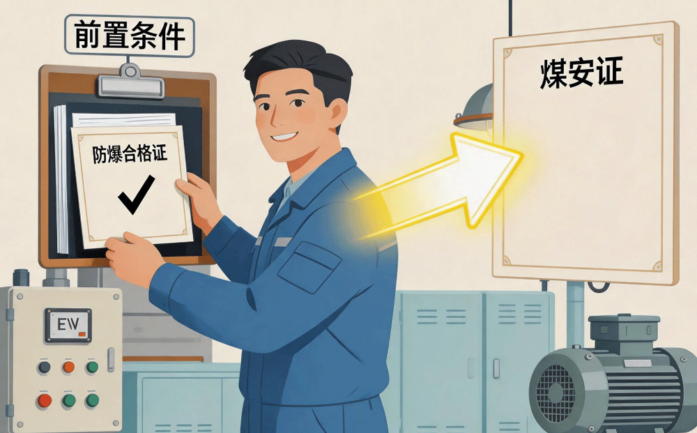 取煤安证之前为什么要先取防爆合格证？