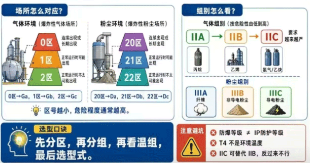 一文读懂防爆等级与区域划分，化工安全不再 “踩坑”